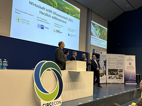 Veranstaltungsfoto Wirtschaft trifft Wissenschaft - Podium  