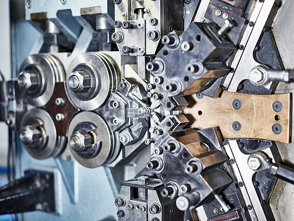 Technische Anlage aus der Federfabrik